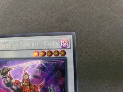 Yugioh Legendary Six Samurai - Shi En 1st Spirit Warriors (SPWA) Secret Rare NM - Image 3