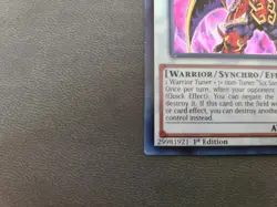 Yugioh Legendary Six Samurai - Shi En 1st Spirit Warriors (SPWA) Secret Rare NM - Image 5