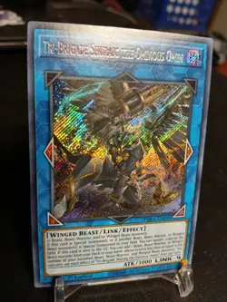 Yugioh! Tri-Brigade Shuraig the Ominous Omen PHRA-EN048 Secret Rare 1st ED NM - Image 4