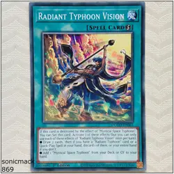 Radiant Typhoon Vision - DOOD-EN063 - Common 1st Edition Yugioh - Image 1