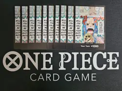 10x Playset - DON!! Nefertari Vivi - Kingdoms of Intrigue OP04 One Piece TCG - Image 1