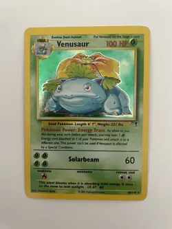 Pokemon TCG card game VENUSAUR 18/110 - HOLO 2002 - Image 3