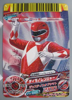 Tyranno ranger Super Sentai Battle Dice-O TCG Card Bandai Made In Japan F/S - Image 1