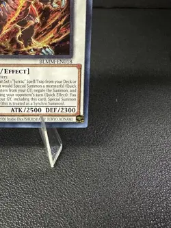 Yu-Gi-Oh! Jurrac Astero BLMM-EN018 Holo 1st Edition Konami 2 Cards - Image 4