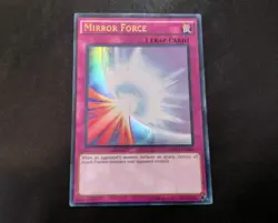 Mirror Force YGLD-ENB33 Ultra Rare Unlimited Yugioh Card LP-NM - Image 1