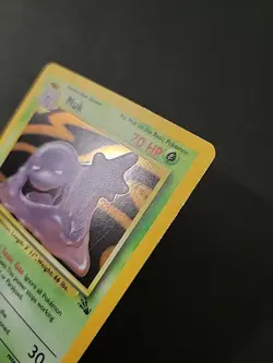 MP Clean Front Pokemon TCG Muk Holo Rare Card 13/62 Fossil WOTC - Image 4