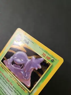 MP Clean Front Pokemon TCG Muk Holo Rare Card 13/62 Fossil WOTC - Image 5