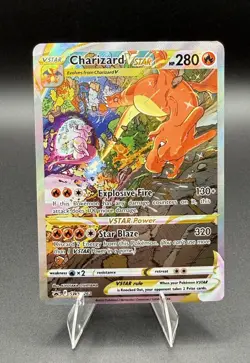 Charizard VSTAR SWSH262 SWSH: Sword & Shield Promo Card Holo NM - Image 1