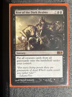 Magic the Gathering MTG: Rise of the Dark Realms- NM- 111/249- M14 - Image 1