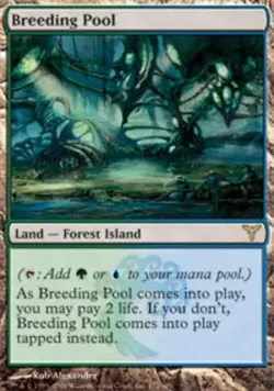 Breeding Pool Dissension Magic mtg Light Play, English x1 - Image 1