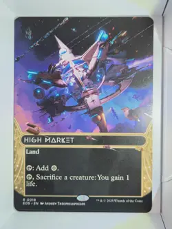 High Market (Borderless) - R18 - MTG - Edge of Eternities: Steller Sights (EOS) - Image 1