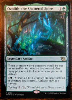 Ozolith, the Shattered Spire - Regular - NM (Unplayed) - MOM - Image 1