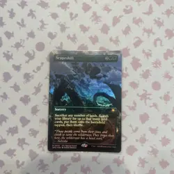 NM Foil Extended Art Borderless Scapeshift OTJ Special Guests - Image 1
