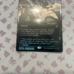 NM Foil Extended Art Borderless Scapeshift OTJ Special Guests - Image 3