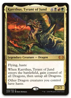 Karrthus, Tyrant of Jund #205 (NM) Double Masters 2XM Magic MTG - Image 1