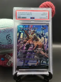 Vaan, Aspiring Sky Pirate (Showcase Foil) - #38 - Final Fantasy - PSA 10 - Image 1