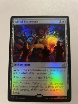 Allied Teamwork - #213 Foil - Avatar: The Last Airbender: Eternal-Legal - Mtg - Image 1