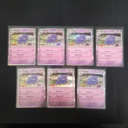 Lot of 7 Gengar 094/165 Rare Scarlet & Violet 151 Pokemon Trading Card Game TCG - Image 1