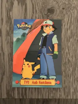 Topps Pokemon TV1 Ash Ketchum PACK FRESH, NM, and RARE - Image 1