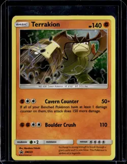 Terrakion SM223 Holo Sun & Moon Black Star Promo 2019 (NM) / Pokemon TCG - Image 1