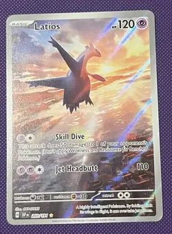 Pokemon TCG Latios 203/191 S&V Surging Sparks FA Illustration Rare Holo - Image 1