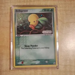Pokemon Bellsprout 49/92 Ex Legend Maker Holo Stamped vg - Image 1