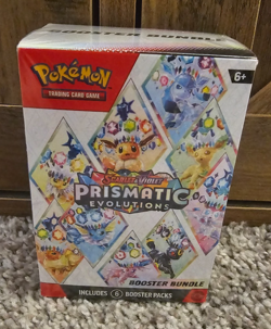 Pokemon TCG Booster Bundle - SV: PRISMATIC EVOLUTIONS *SEALED/MINT* 6 Boosters - Image 1