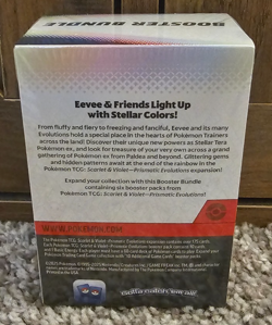 Pokemon TCG Booster Bundle - SV: PRISMATIC EVOLUTIONS *SEALED/MINT* 6 Boosters - Image 2