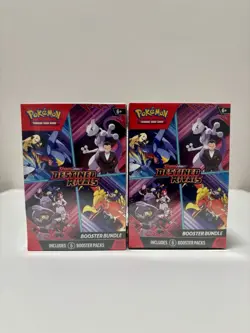 2x Destined Rivals Booster Bundle Lot of 2 New/Factory Sealed ✅ Pokemon TCG - Image 1