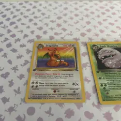 Pokemon TCG 1st EDITION LOT!! Team Rocket and Fossil All NM/LP 2 foil 2 non - Image 2