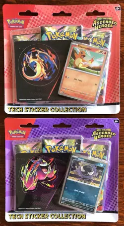 Pokemon TCG: Ascended Heroes Tech Sticker Collection Set ( 1 Of Each ) Sealed - Image 3