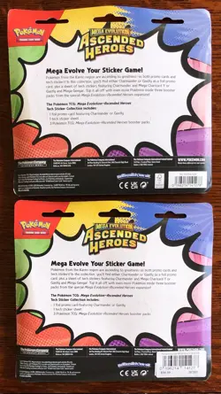 Pokemon TCG: Ascended Heroes Tech Sticker Collection Set ( 1 Of Each ) Sealed - Image 4
