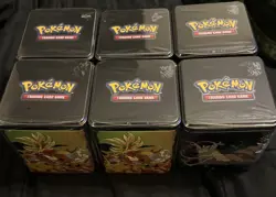 BRAND NEW-Pokemon TCG: Stacking Tins (3 Booster Packs Inside)-Complete Set of 6 - Image 3