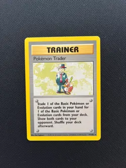 Pokemon Trader 77/102 - Base Set (NM) - Image 1
