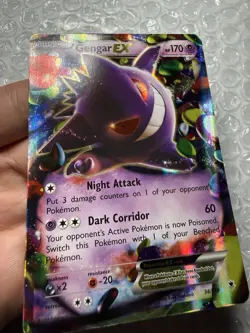 Gengar EX - 34/119 Phantom Forces Ultra Rare Pokemon - Near Mint MINTY - Image 2