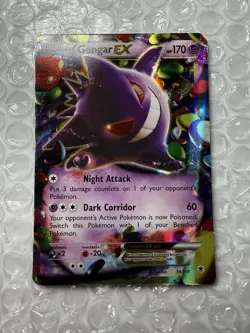 Gengar EX - 34/119 Phantom Forces Ultra Rare Pokemon - Near Mint MINTY - Image 4