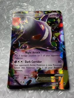 Gengar EX - 34/119 Phantom Forces Ultra Rare Pokemon - Near Mint MINTY - Image 5