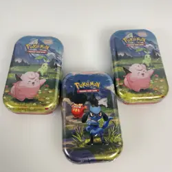 Pokemon TCG Ascended Heroes Mini Tin Lot of 3 Factory Sealed - Image 1