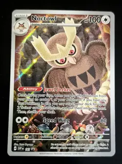 NOCTOWL - SVP141 - Pokemon Scarlet & Violet Promo Ultra Rare Holo NM - Image 1