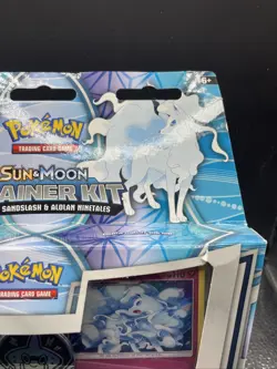 2018 Pokemon TCG Sun & Moon Trainer Kit Alolan Sandslash / Ninetales HOLO Sealed - Image 3