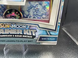 2018 Pokemon TCG Sun & Moon Trainer Kit Alolan Sandslash / Ninetales HOLO Sealed - Image 5