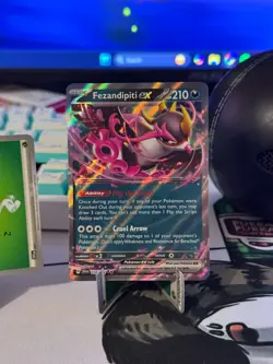 Pokemon TCG Fezandipity EX 038/064 Double Rare Shrouded Fable NM - Image 2