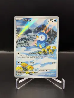 Pokemon TCG Piplup Full Art Illustration Rare 098/094 NM Phantasmal Flames - Image 2
