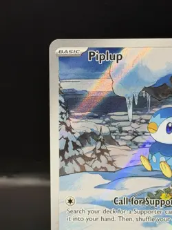 Pokemon TCG Piplup Full Art Illustration Rare 098/094 NM Phantasmal Flames - Image 3