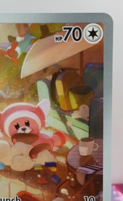 Stufful 154/132 Mega Evolution Holo Pokemon Illustration Rare NEAR MINT - Image 3