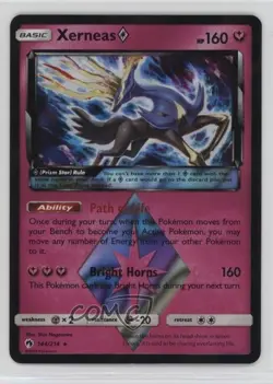 Prism Star - Xerneas Prism Star Pokemon Sun & Moon Lost Thunder #144 - Image 1