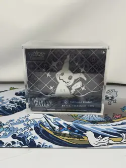 Paldean Fates Pokemon Center Elite Trainer Box Factory Sealed With Acrylic Case - Image 1