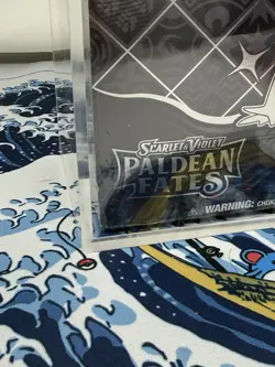 Paldean Fates Pokemon Center Elite Trainer Box Factory Sealed With Acrylic Case - Image 2