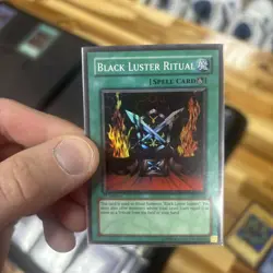 Black Luster Soldier SYE-024 Starter Deck: Yugi Evolution 1st Edition Dark Magic - Image 2
