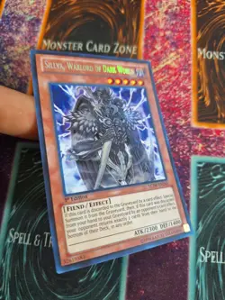 Yu-Gi-Oh! Sillva, Warlord of Dark World LCJW-EN245 Secret Rare 1st Edition NM - Image 2